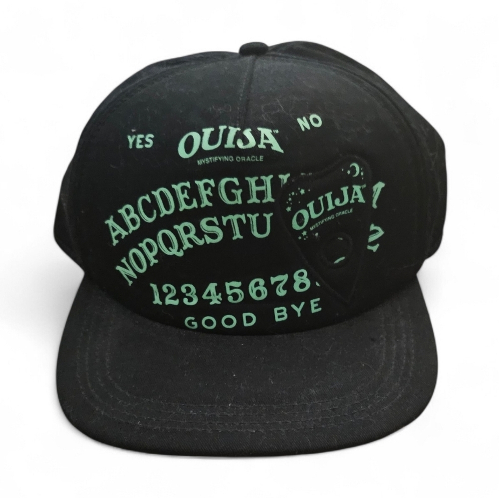 Ouija Board Glow In The Dark Black Snapback Hat